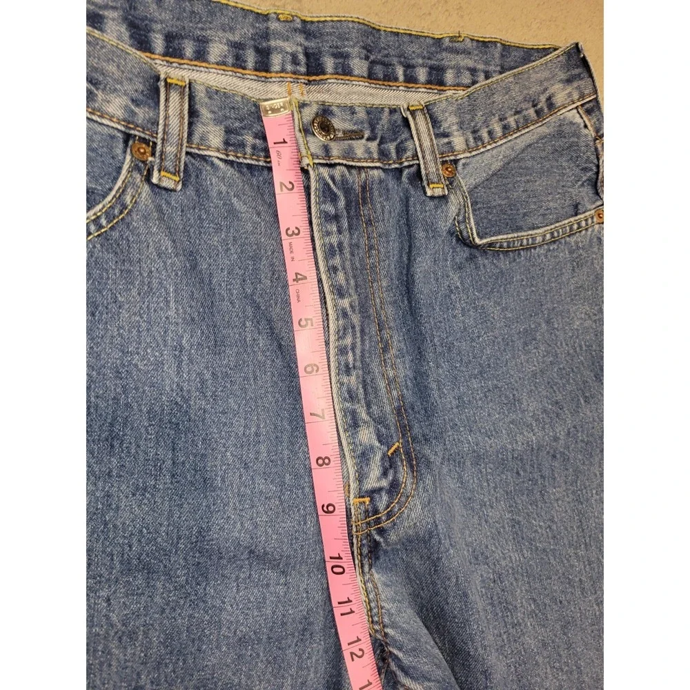 Levi's 550 Denim Jeans Men's Blue Straight Leg Fit Size W36 L28